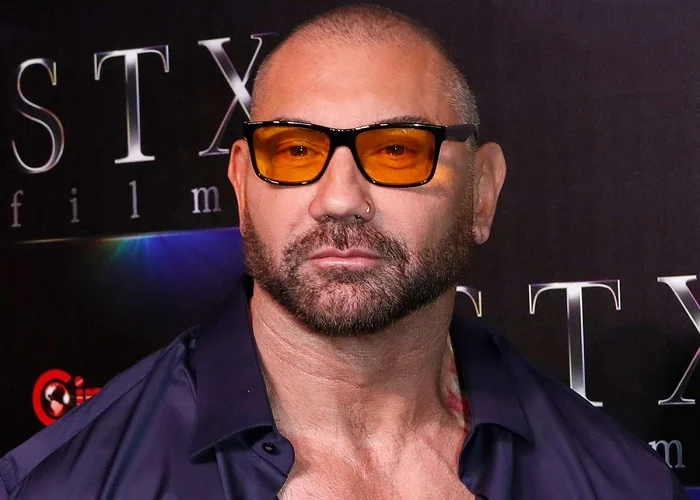 Dave Bautista é meio grego e é considerado um dos melhores atores de filmes de ação de Hollywood.