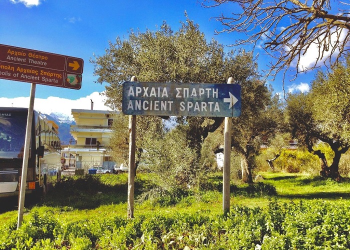 Esparta antiga: pontos turísticos em Esparta.