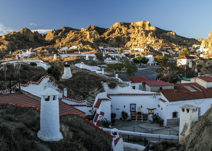 Pueblos Blancos: Andaluzia, Guadix.