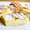 Receita do doce grego: Bougatsa.