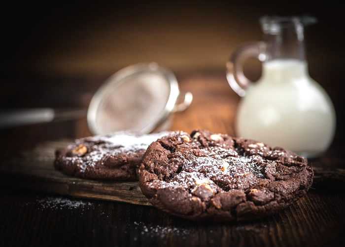Receita de Cookies de Chocolate no Micro-Ondas Em Apenas 1 minuto.
