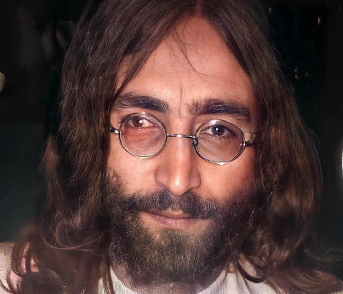 Famosos que têm dislexia: John Lennon.