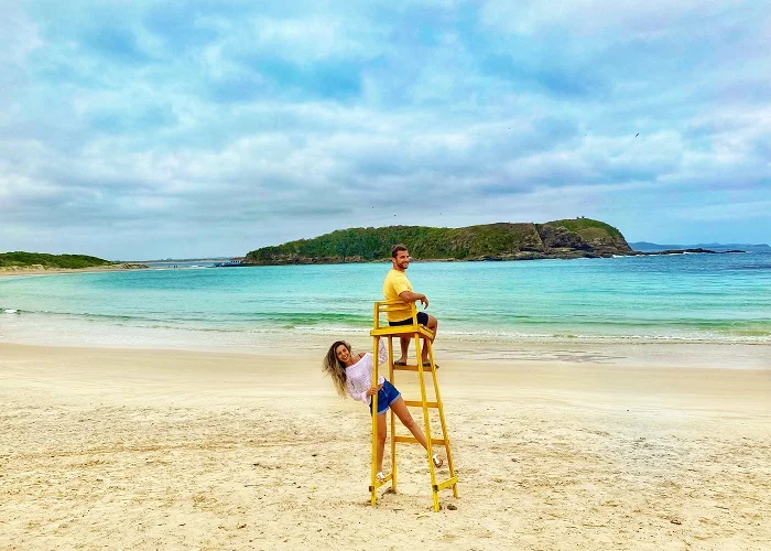 Melhores praias da região dos lagos: praia das conchas.