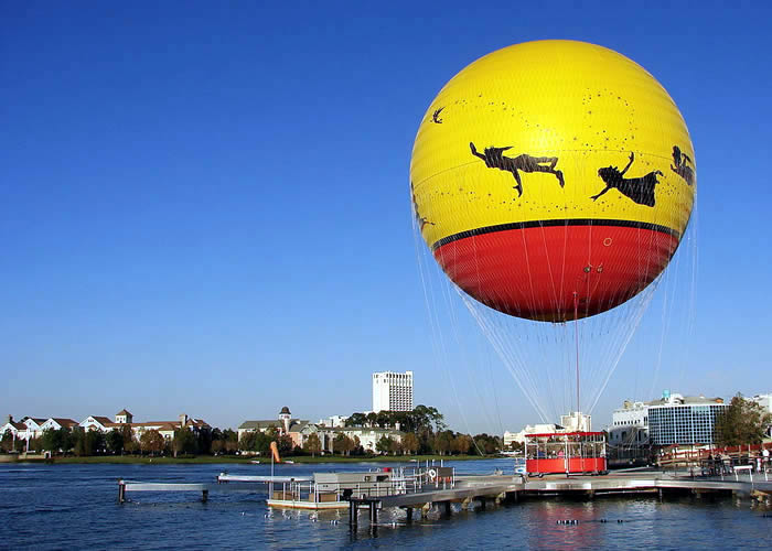 Pontos turísticos de Orlando: Orlando Balloon Rides.