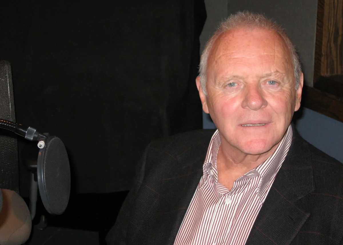 Quais famosos têm autismo: Anthony Hopkins.