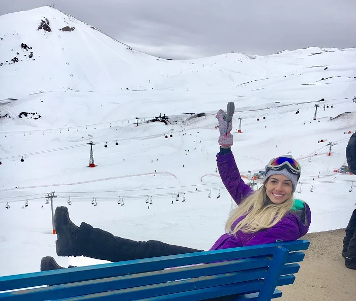 Valle nevado.