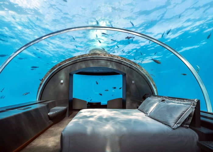 Os hotéis mais caros do mundo: The Conrad Maldivas.