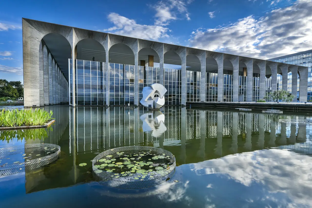 Pontos turísticos Brasília: Palácio do Itamaraty..
