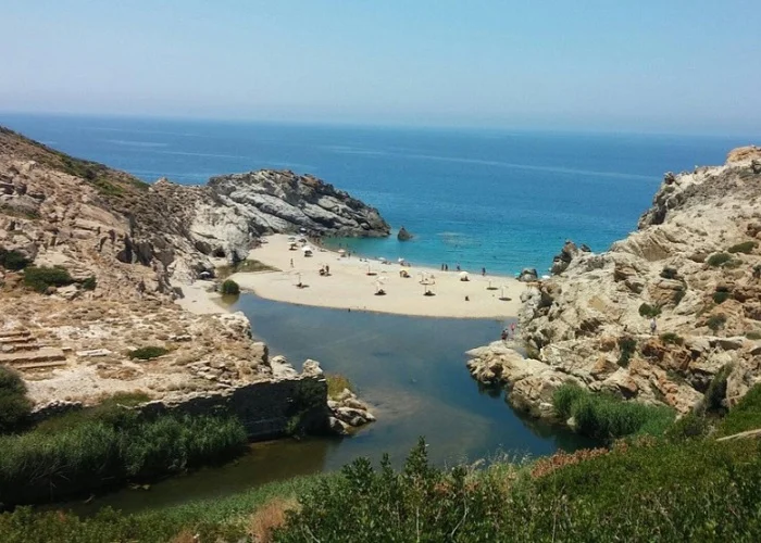 Praias de Icária: Praia Nas.