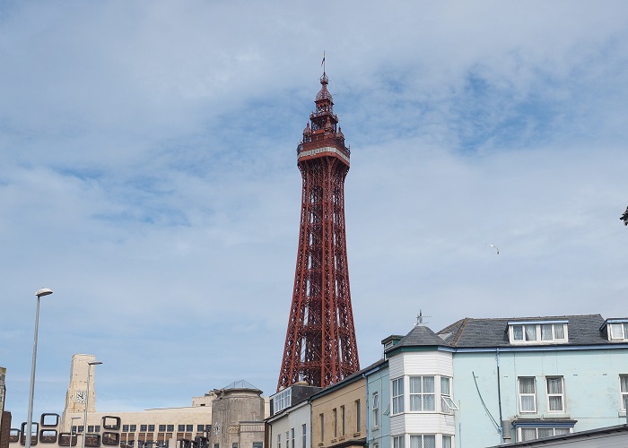Réplicas da Torre Eiffel: A torre na cidade costeira inglesa de Blackpool