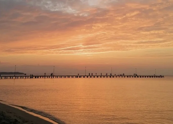 Peraia Thessaloniki: praia.