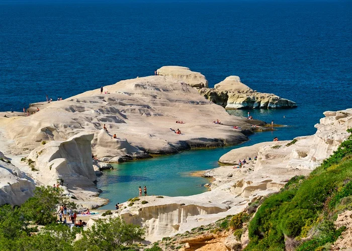 SARAKINIKO MILOS GRÉCIA.