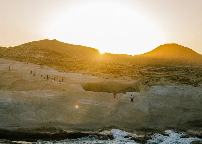 SARAKINIKO MILOS GRÉCIA.