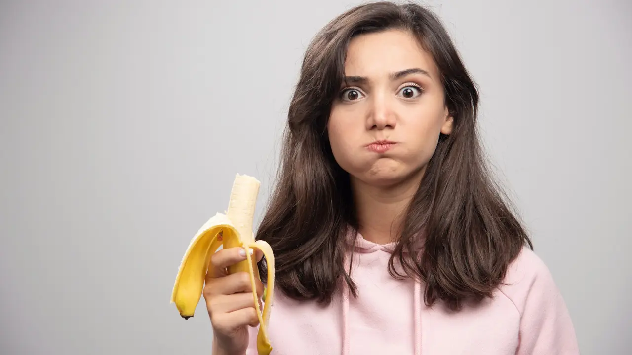 Quem não pode comer banana.