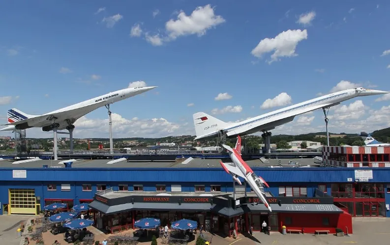 Avião Concorde na Alemanha.
