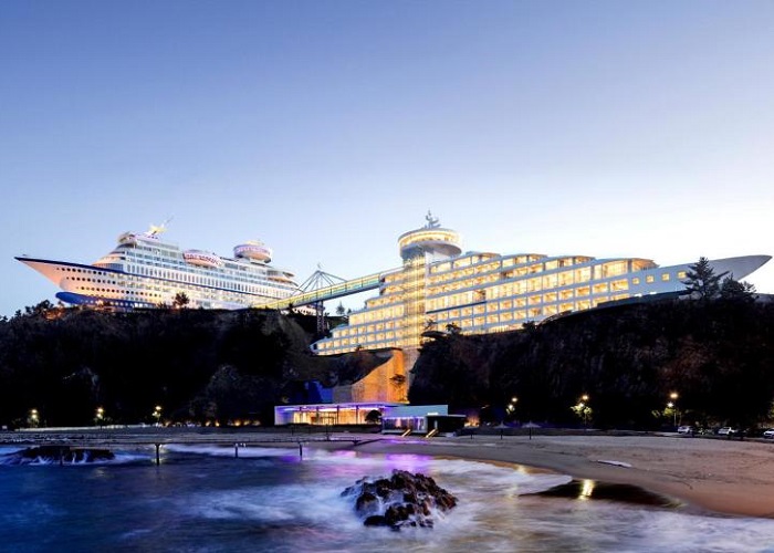 Hotéis temáticos: Sun Cruise Resort & Yacht, Coreia do Sul.