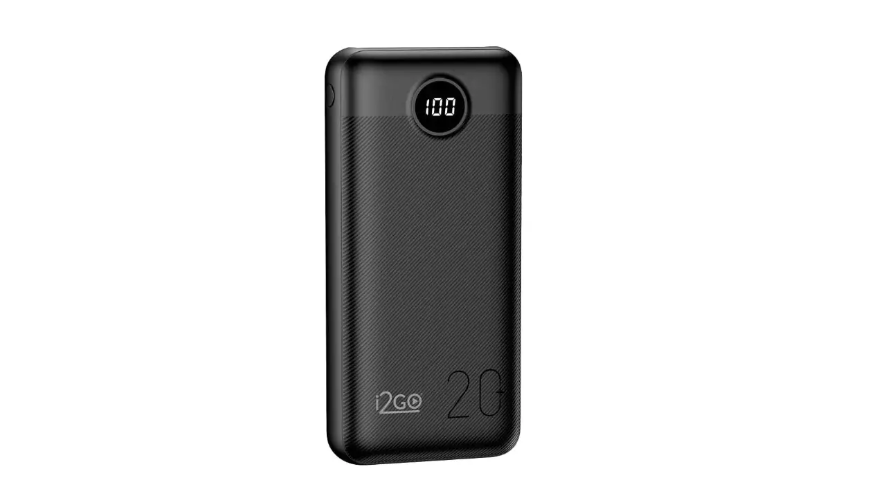 I2GO Power Bank Ultra Rápido 20.000mAh, Power Delivery 20W