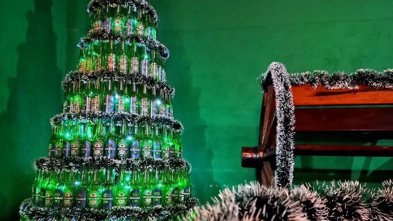 Arvore de Natal Heineken