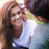 Casal carinho.