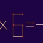 Teste matemático: consegue resolver a equação adicionando só 4 palitos?