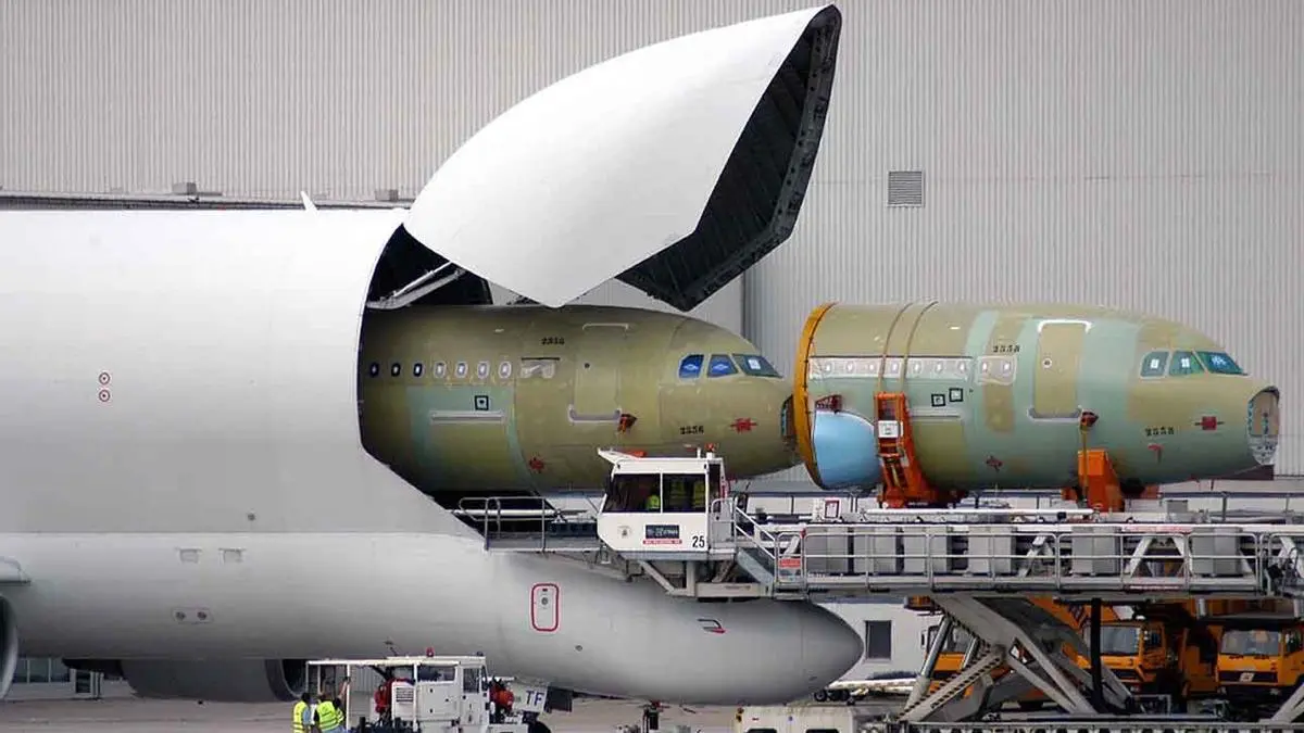 Airbus revela o último avião que parece uma Beluga com uma pintura especial