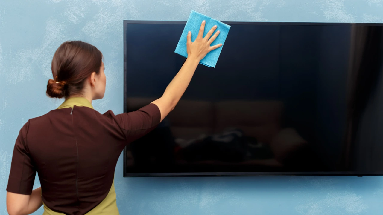 Dicas rápidas para limpar a tela da sua TV e mantê-la impecável