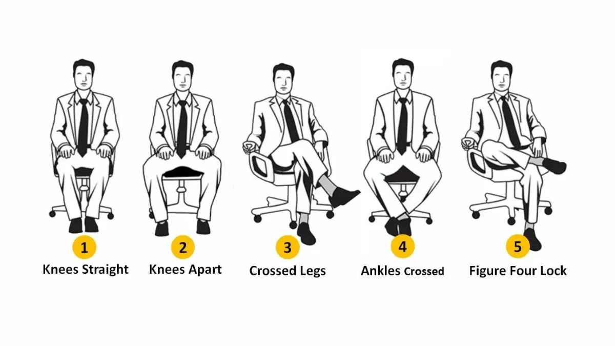 Teste de personalidade: o que a sua forma de sentar revela sobre você?