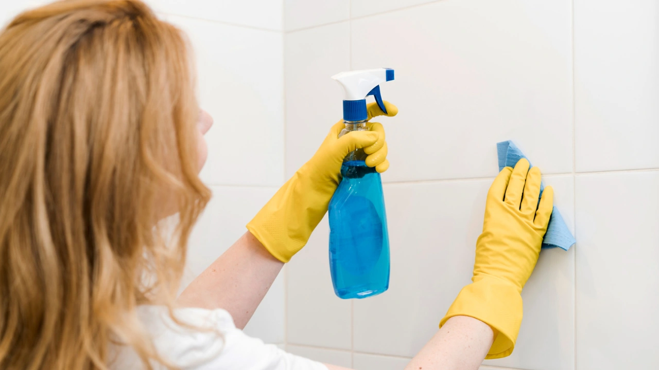 O pavor do mofo: faça este PODEROSO limpador de pisos e azulejos caseiro