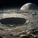 Achado a 300 m sob a superfície da face oculta da Lua surpreende