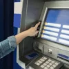 Caixa eletrônico.