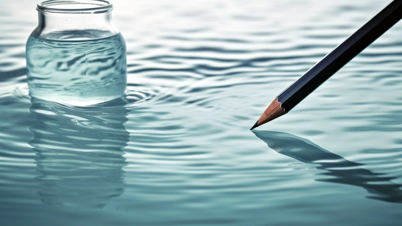 Cientistas conseguem escrever na água pela primeira vez; confira