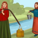 Desafio visual: qual mulher conseguirá carregar mais água?