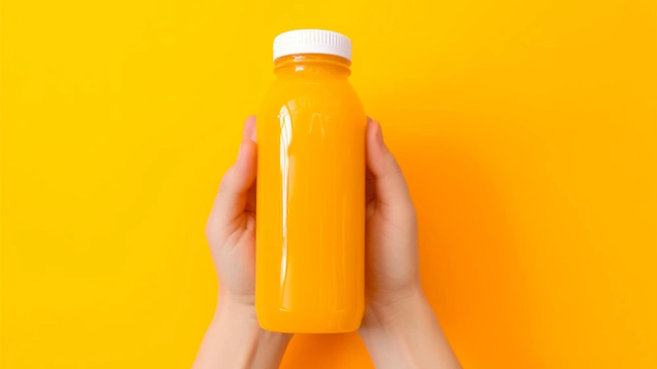 Por que você deveria evitar tomar suco de laranja em garrafa transparente?