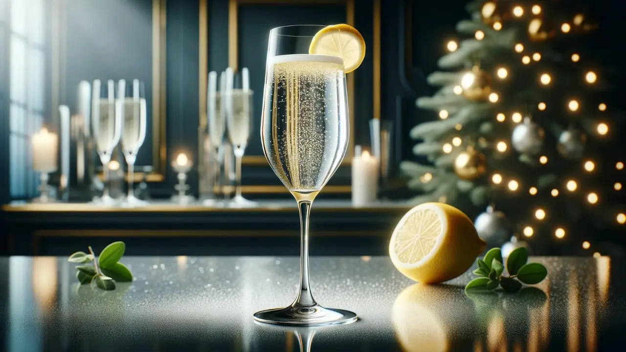 5 drinks com champanhe muito fáceis para a véspera de ano novo