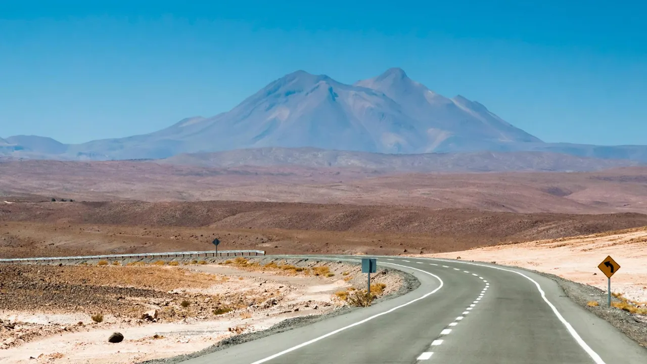 Deserto do Atacama: o mais seco do mundo.