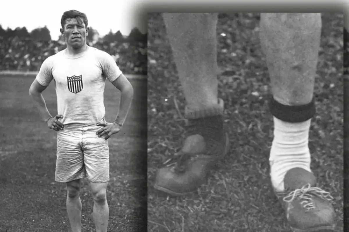 Atleta nativo americano Jim Thorpe