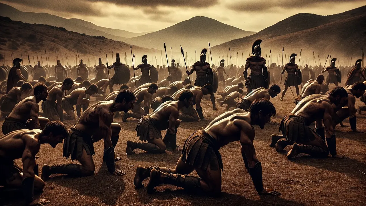 Vida na Grécia antiga: A vida dura dos espartanso