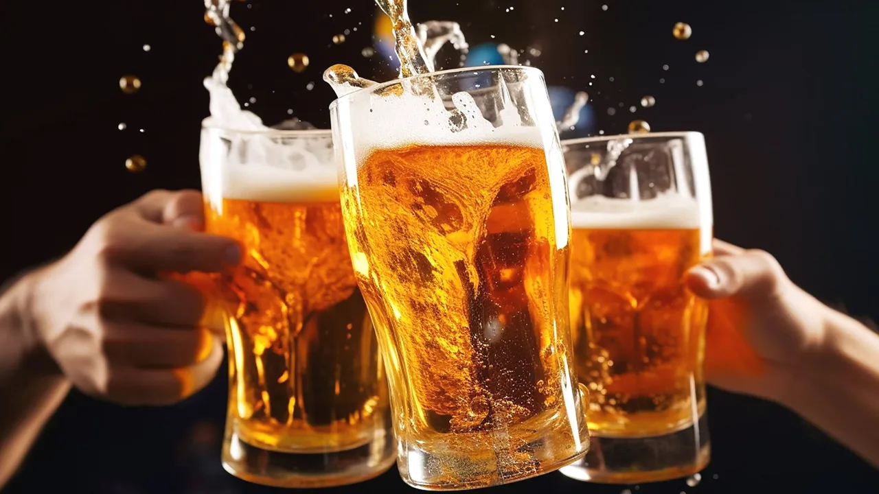 Homem multado em 22 mil reais por postar foto de cerveja nas redes sociais.