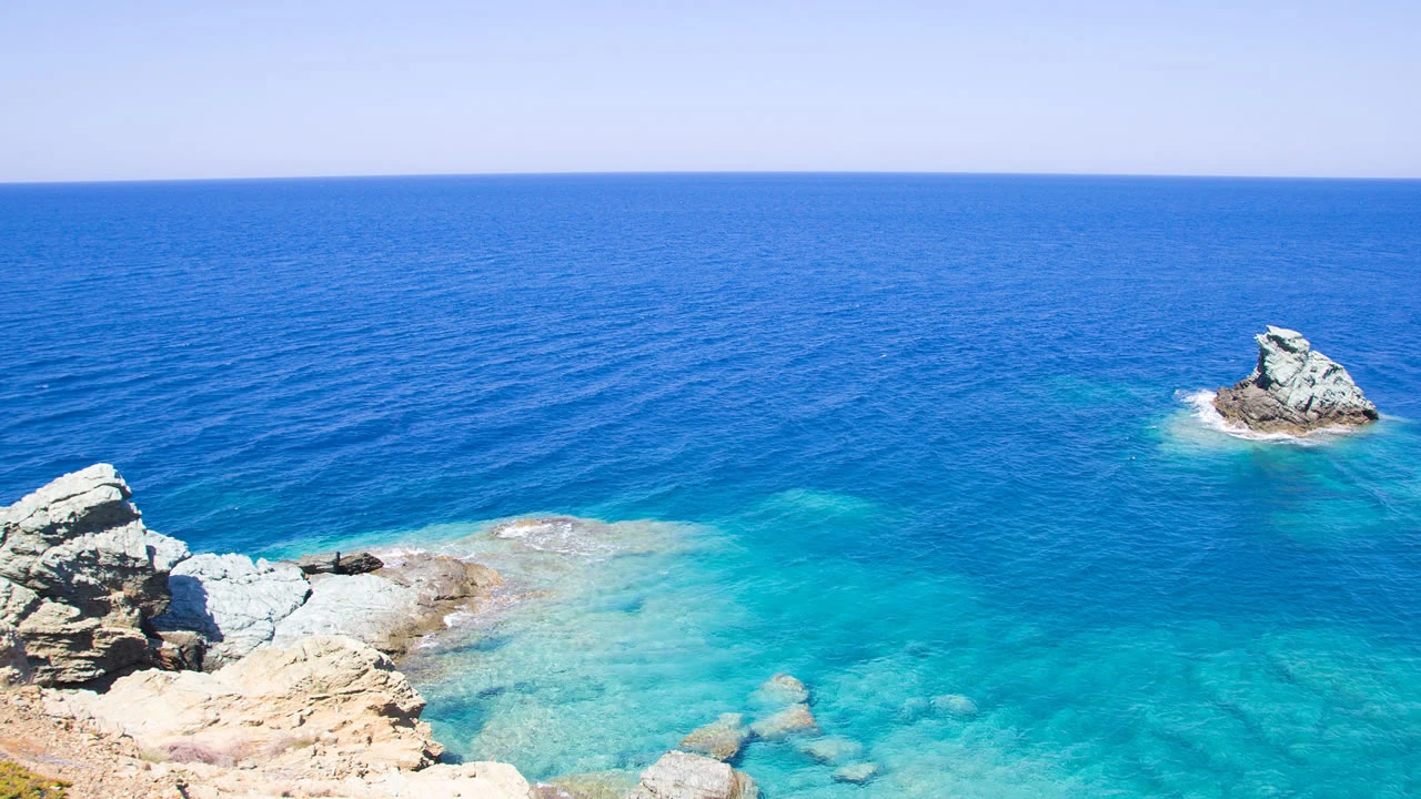 Ilhas gregas entre as mais bonitas do Mediterrâneo