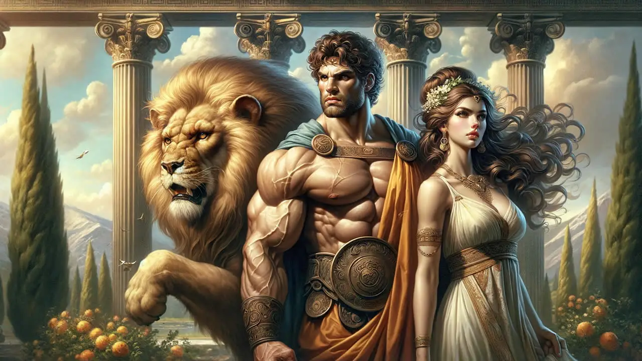 Quem foi e o que aconteceu com a esposa de Hércules na mitologia grega?