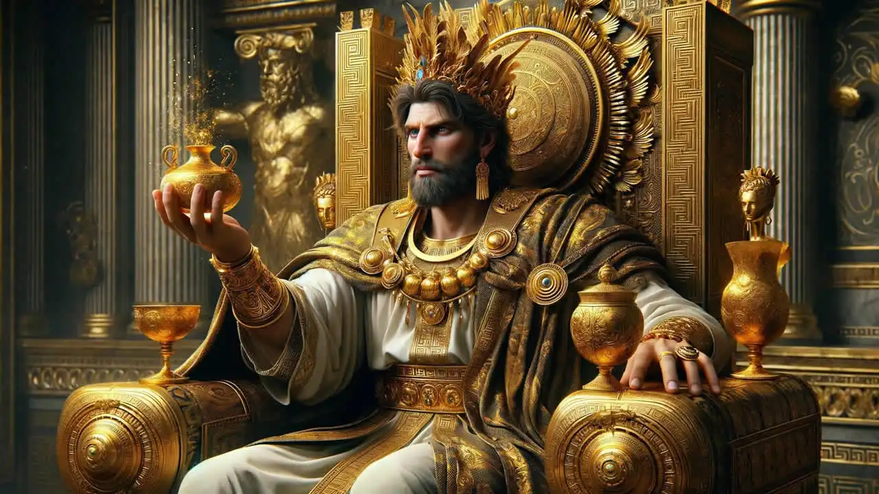 Rei Midas da mitologia grega realmente existiu?