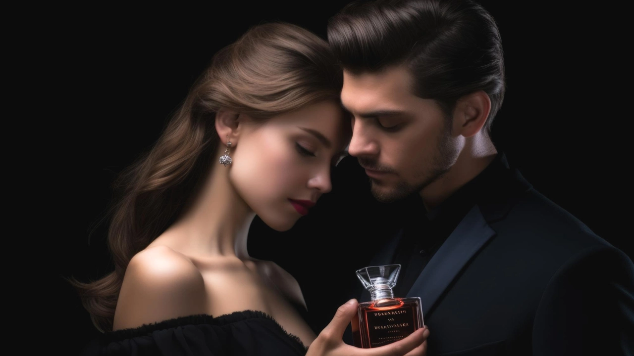 Perfumes masculinos que atraem as mulheres.