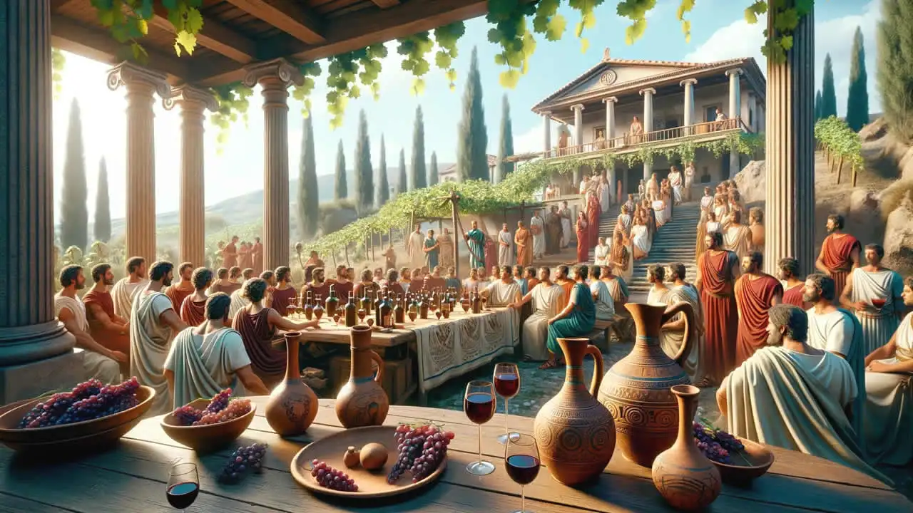 Cientistas ficam surpresos com sabor real do vinho romano.