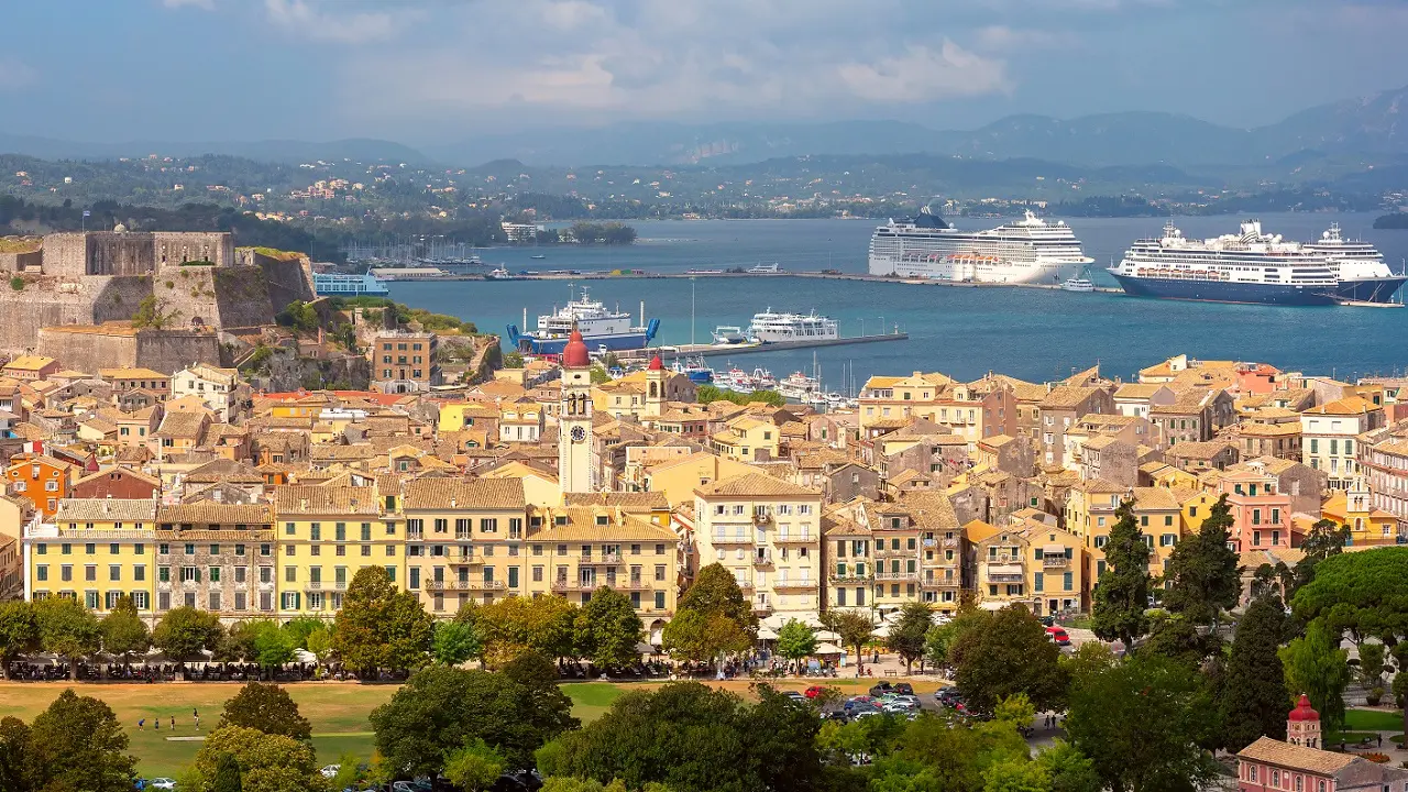 Cidade velha de Corfu