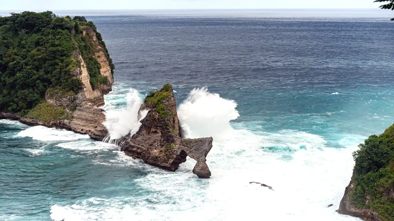 Ilhas podem desaparecer com o avanço do mar.