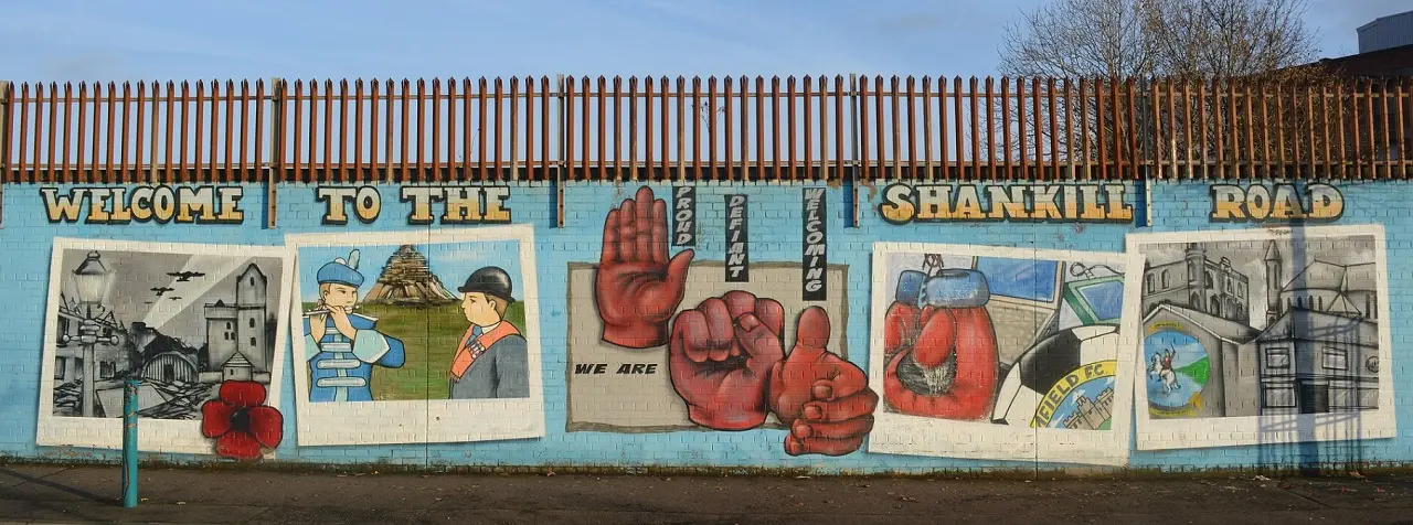 A rua histórica de Belfast, Shankill Road