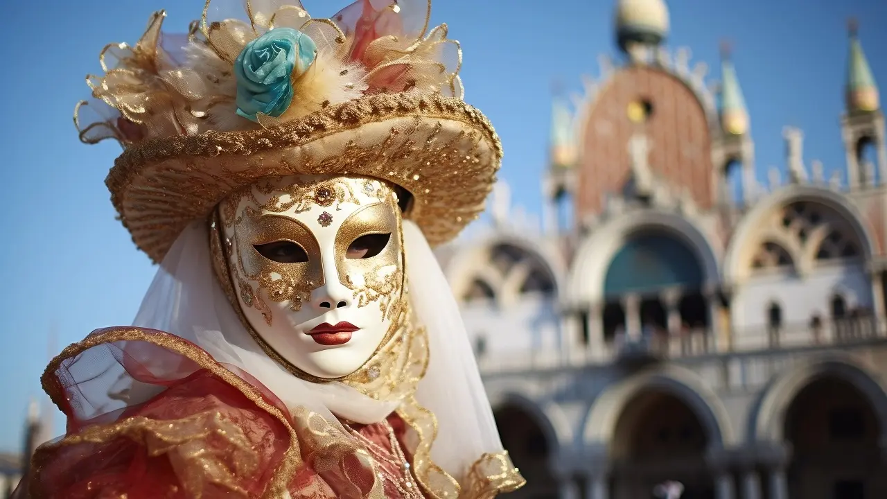 Carnaval em Veneza.