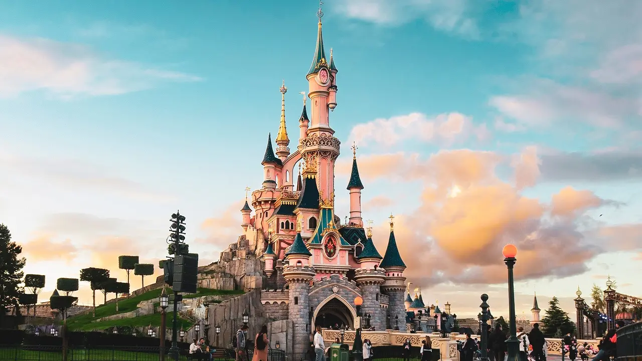 Disneyland em Paris.