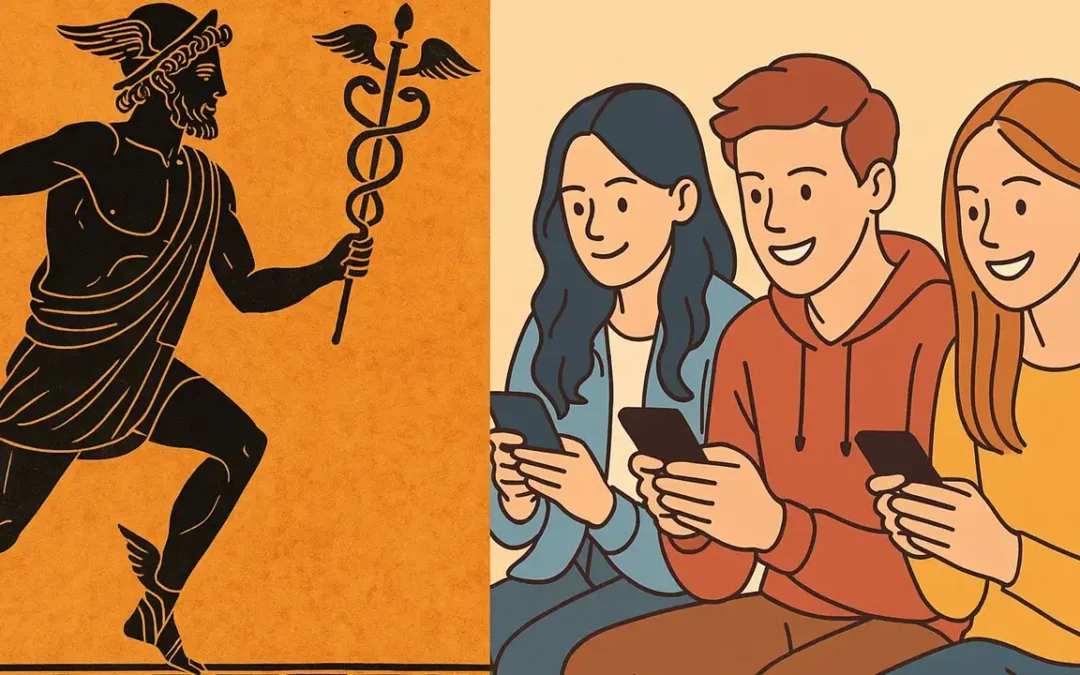 A surpreendente ligação entre o deus grego Hermes e os millennials