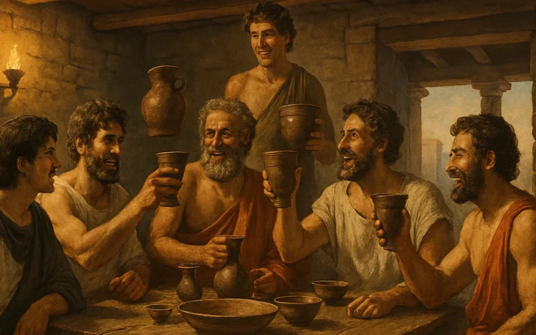 Como eram e o que realmente rolava nas Tavernas da Grécia Antiga?